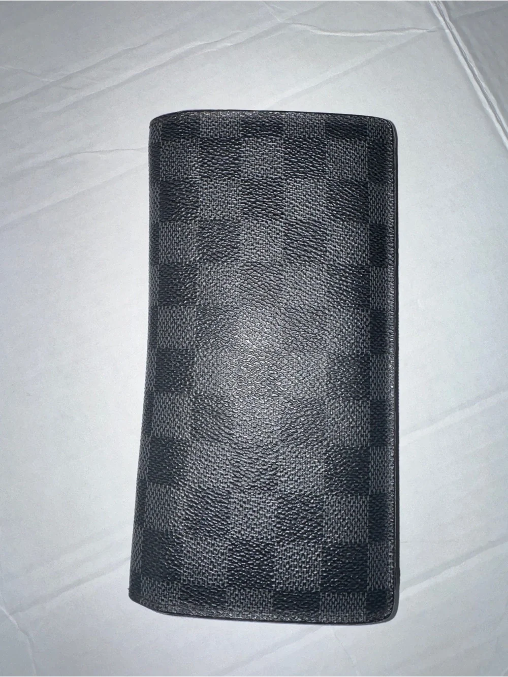 Louis Vuitton Damier Graphite Long Card in Black and Dark Gray